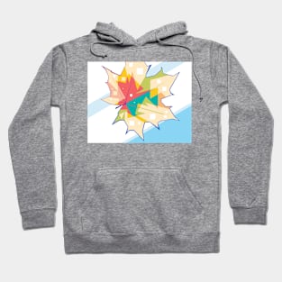 autumn leaves pop art Hoodie